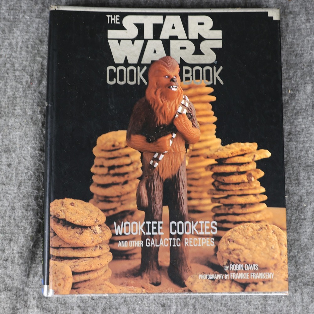 Vintage Star Wars Cook Book Wookiee Cookies Robin Davis Spiral HC 1998